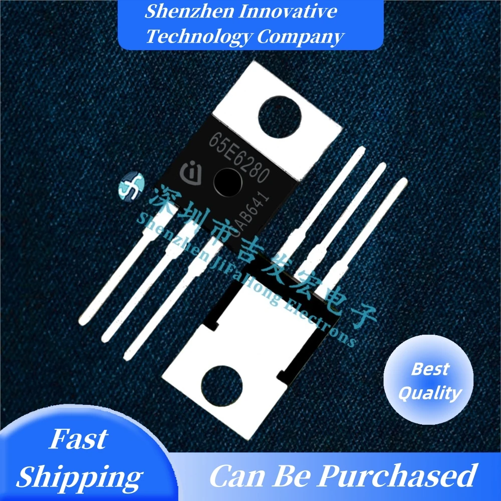 10PCS 65E6280 IPP65R280E6  TO-220 700V 39A 10Best Quality   Fast Shipping