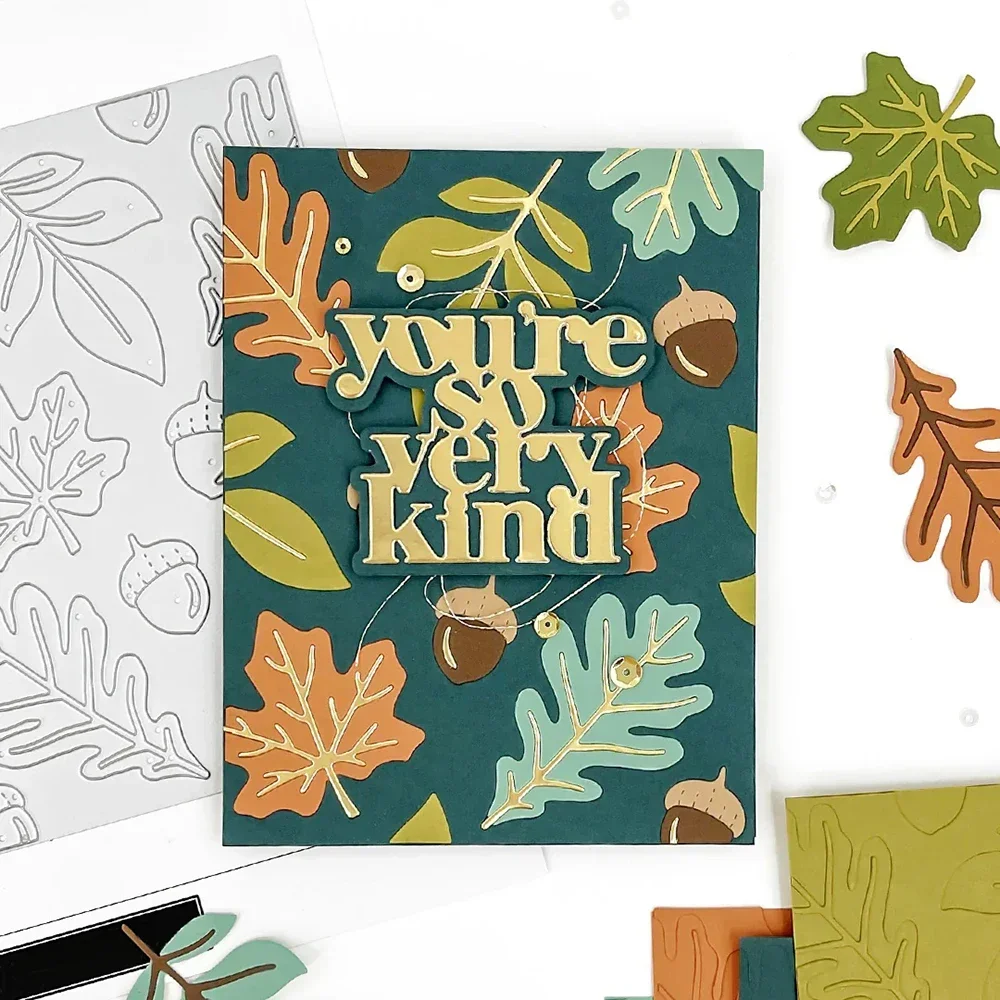 قوالب القطع المعدنية أساسيات الحب والضوء من Werner أنت كلمات أنيقة جدًا مجموعة قطع قوالب لصنع بطاقات القصاصات اليدوية بنفسك #4