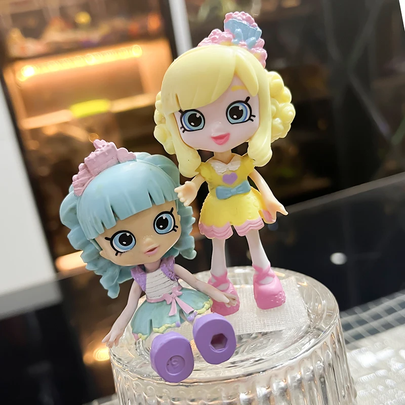 Lps Dogs Shop Girl Happy Place Blue Yellow Hair  Doll Shopping Anime Action Figures Toys Limited Collection Model  Girls Y23