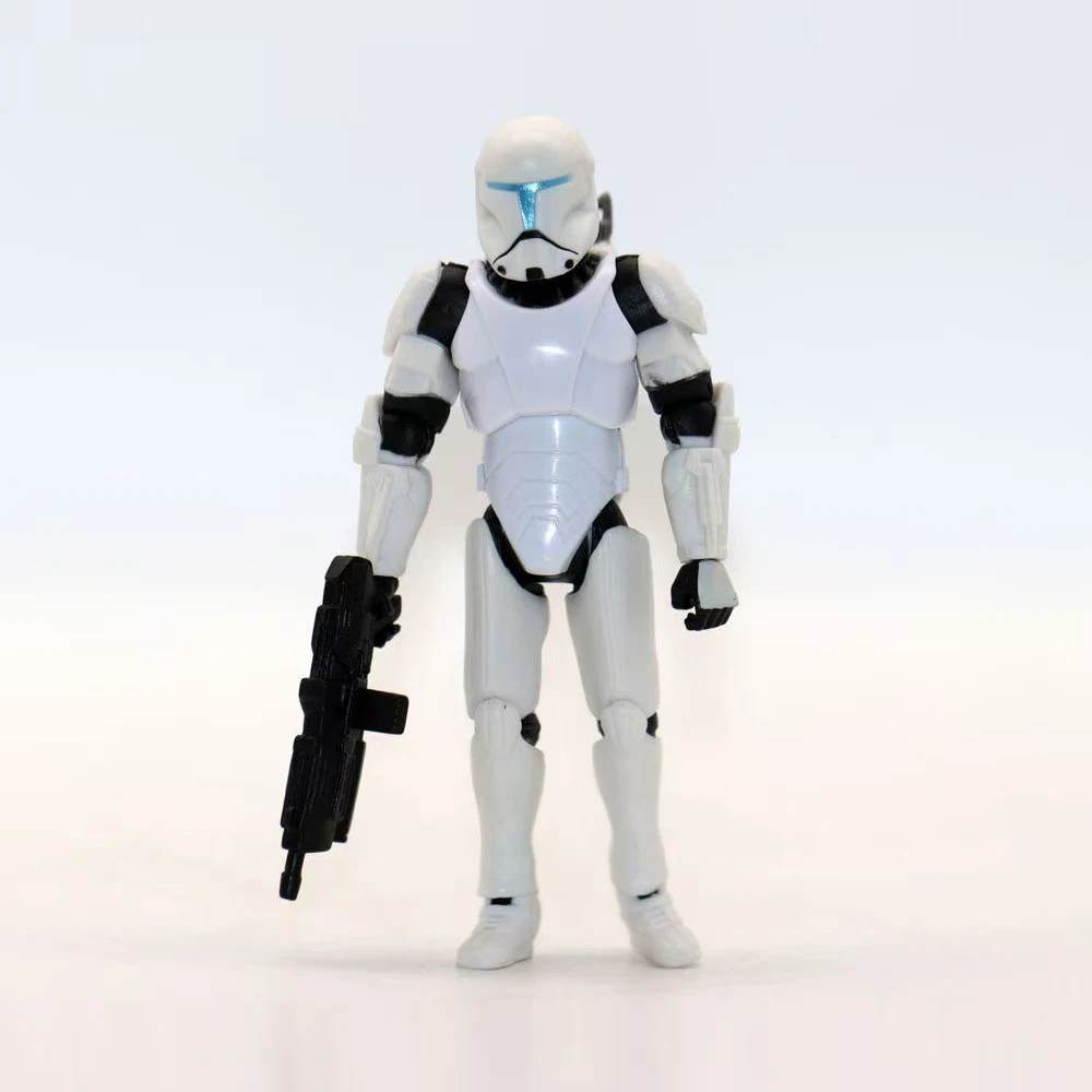 Figura de acción suelta de 3.75 pulgadas de Lot Star Wars Clone Wars Republic Clone Commando
