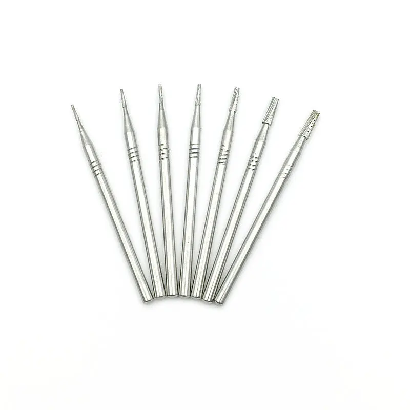 Dental 2.35mm Tungsten Carbide Steel Grinding Bits Dental Drill Bits Dental Lab Grinder Dental Accessories