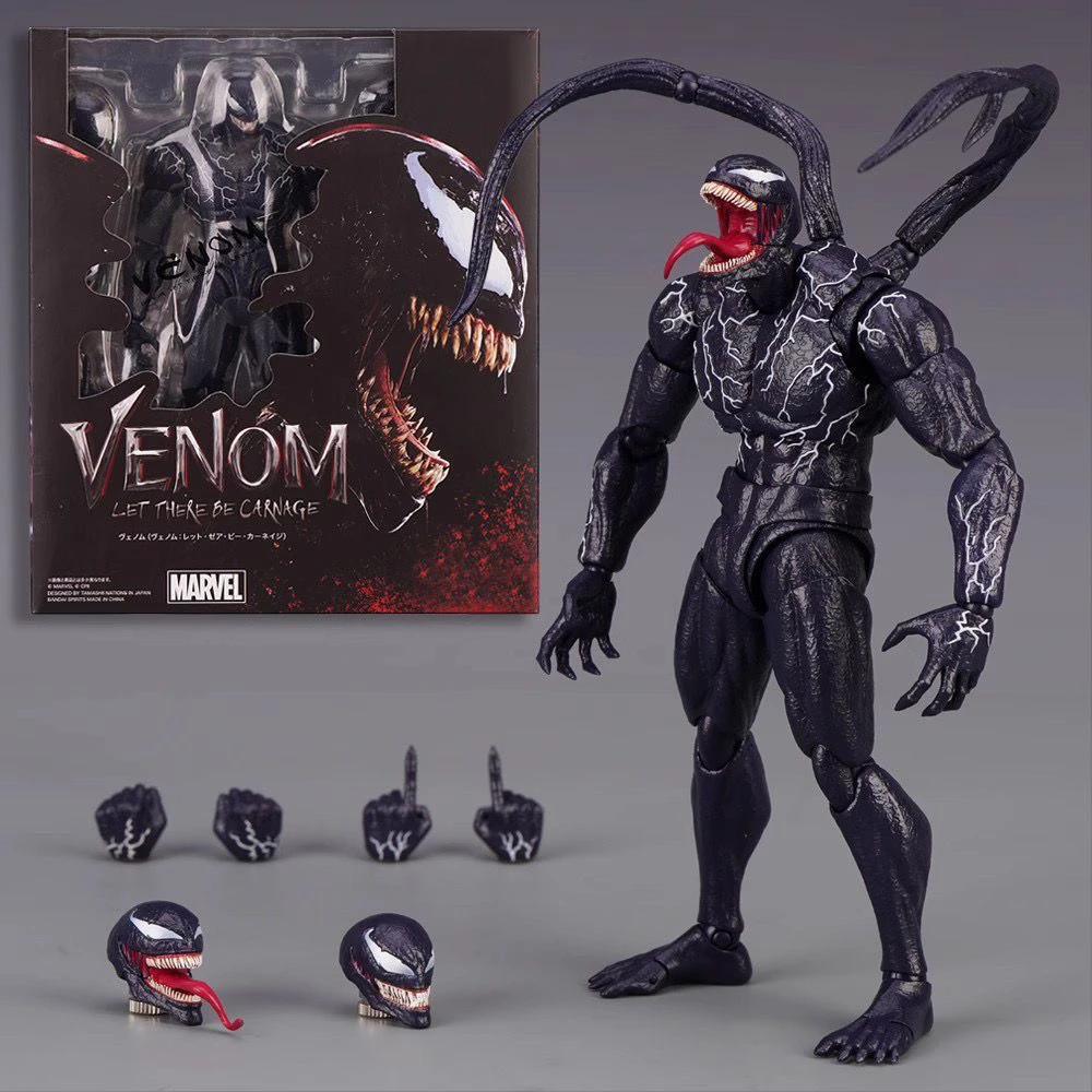 Marvel Enhanced Venom Symbiote Super Spider-Man gelede schurk held figuur model desktop ornament kerst verjaardagscadeau
