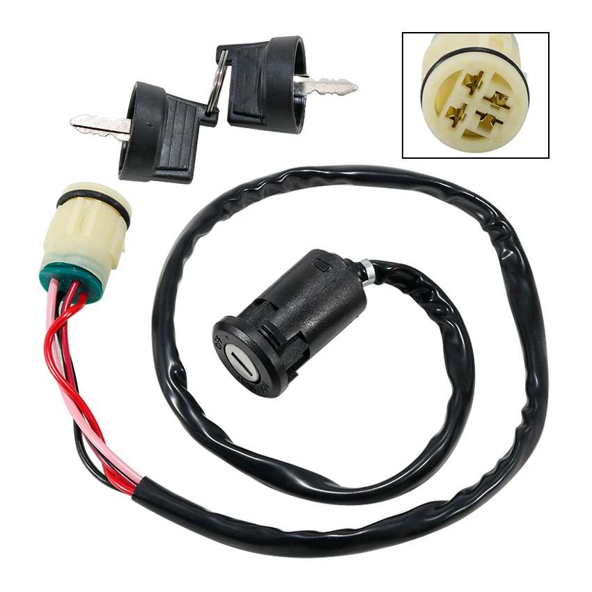Ignition Switch Key For Honda TRX350TM TRX350TE TRX350FM TRX350FE TRX400FGA TRX400FAA OEM:35100-HN5-670