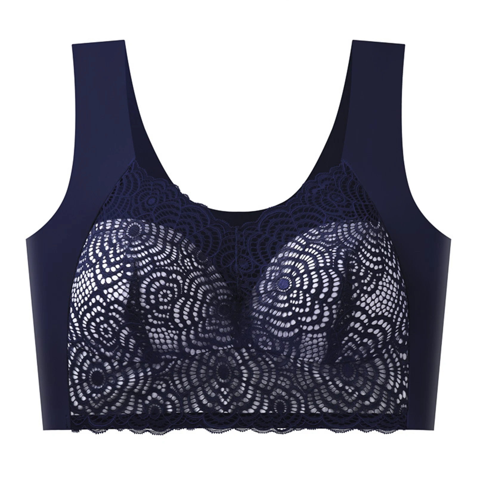 

YHOPE Women's Underwear Breastfeeding Underwear Sexy Lace Sports Back Bra Thin Collection Yoga Bra