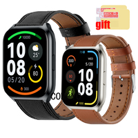 For Haylou Watch LS02 2 Pro Strap Leather Soft Bracelet Band Screen protector film