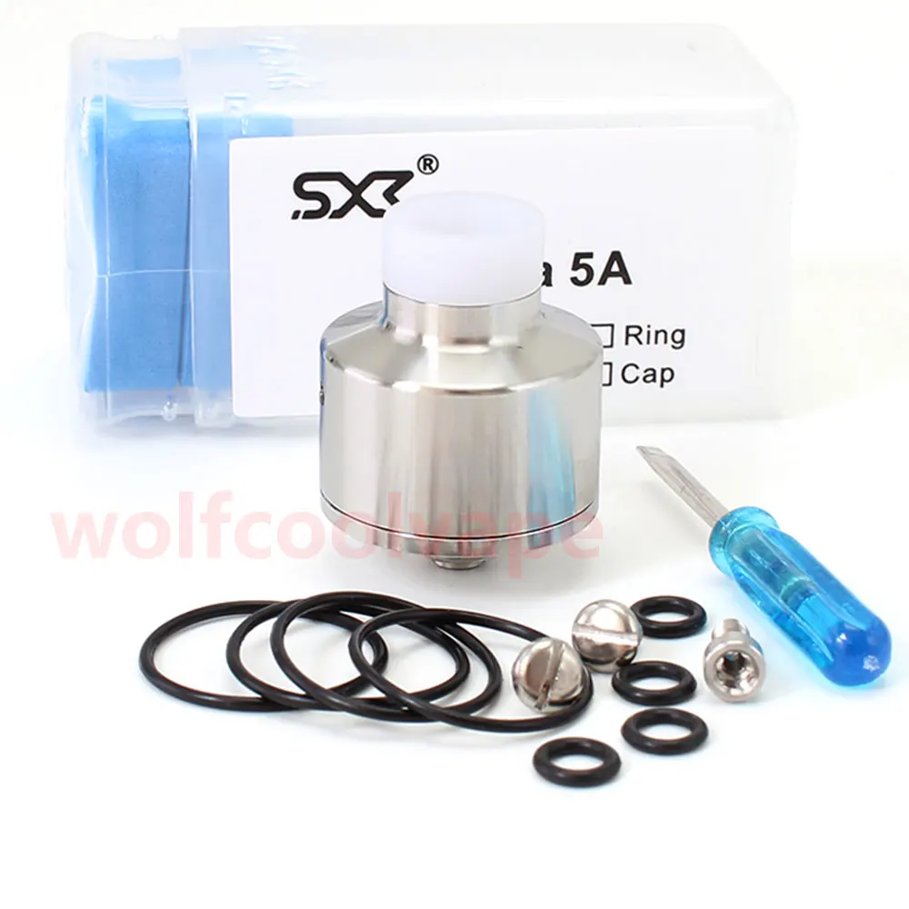 SXK NarDa 5A rda Single coil rda 22mm Rebuildable Dripping Vape Atomizer 316SS BF Pin Atomizer vs Armor v1.0 rda