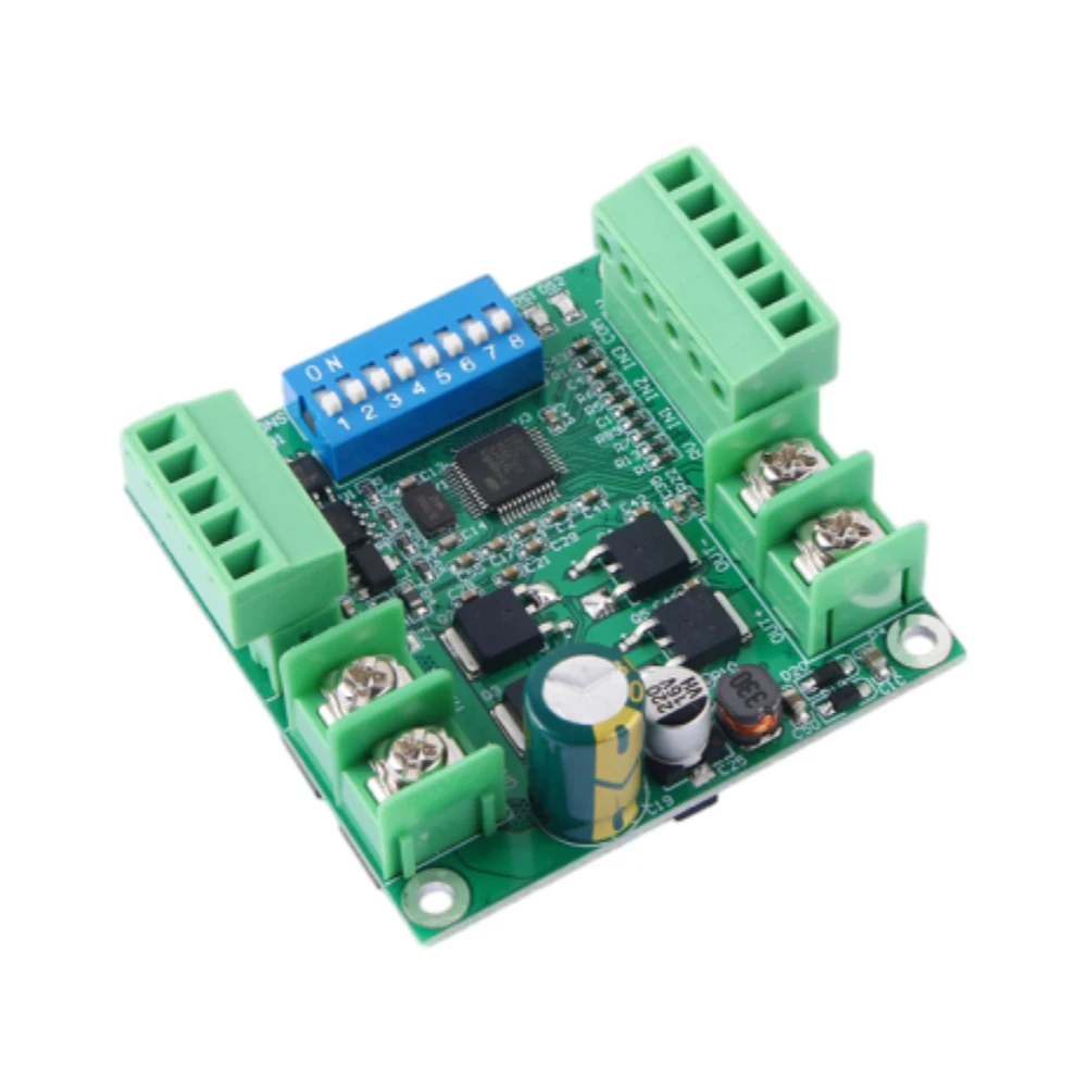 180W DC Motor Driver DC9V-24V Current PID Motor Forward And Reverse Control Board DC Motor Speed Governor 7.5A Motor Regulator