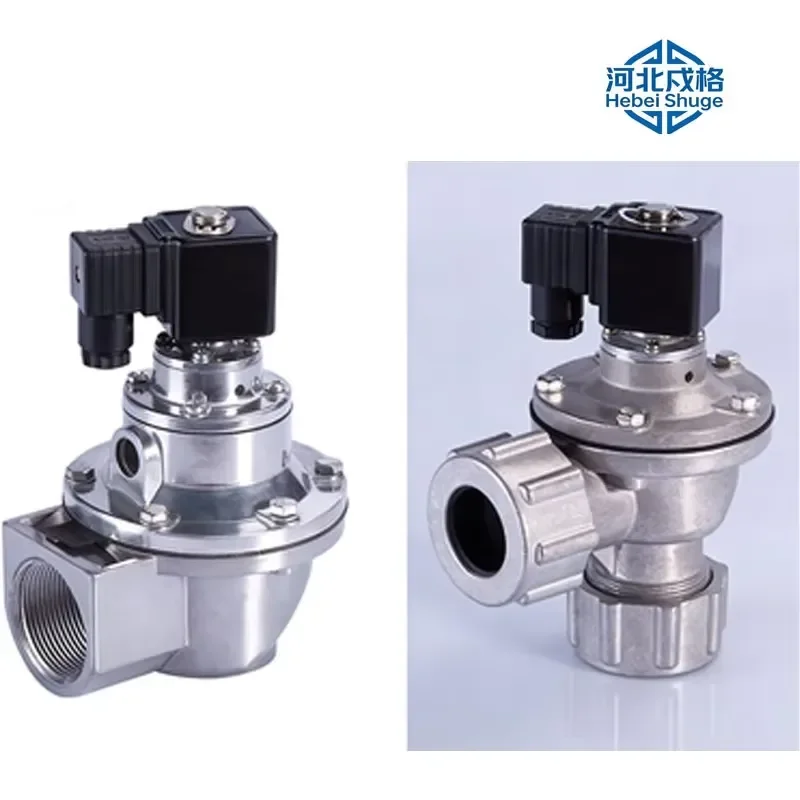 

Manufacturer Supply Baghouse Dust Collector Pulse Valve, Aluminum Alloy DMF Dust Cleaning Valve, Solenoid Pulse Valve