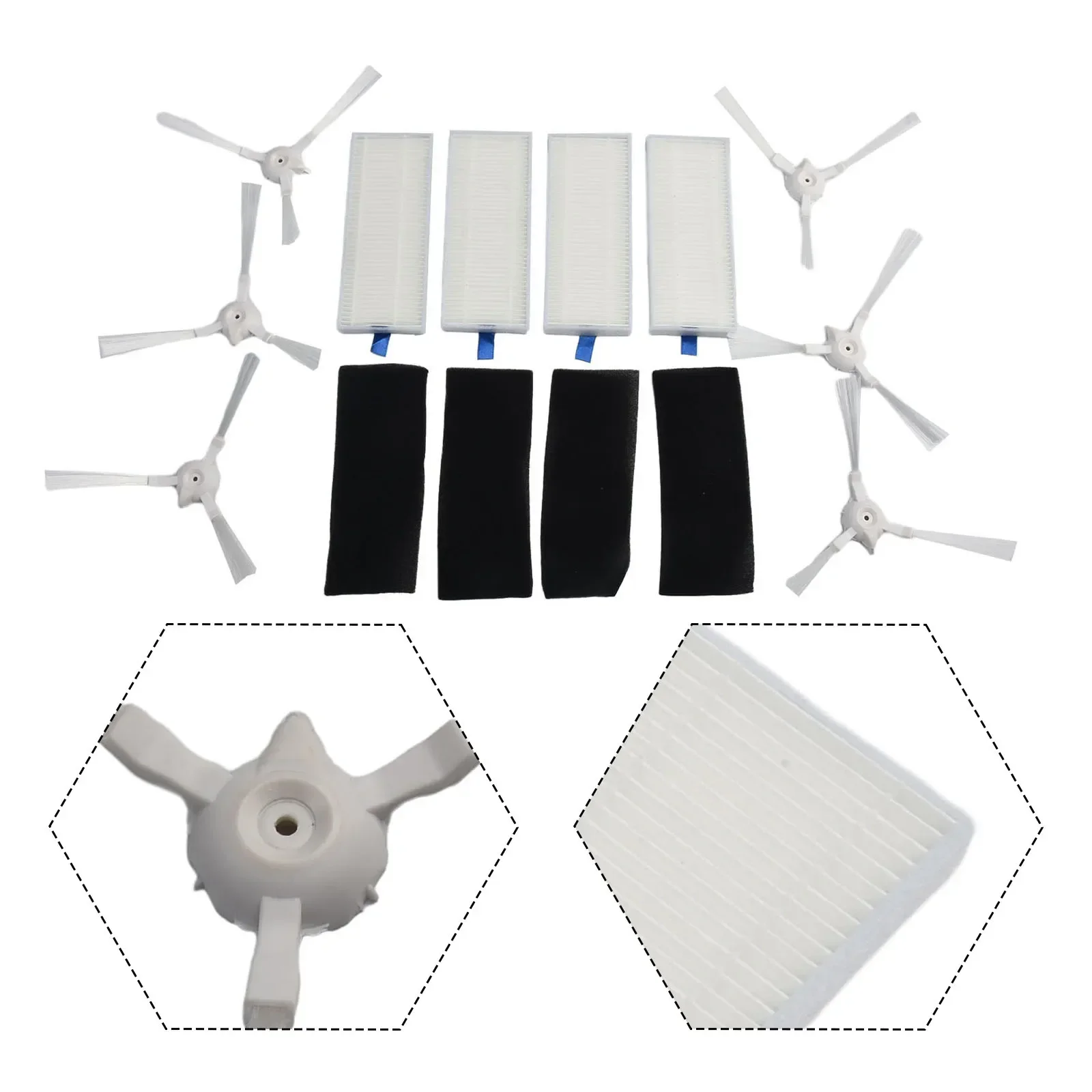 

Оптимизируйте производительность вакуума со сменными боковыми щетками и фильтрами для моделей серии Xplorer 20 RG687 RH682 RH689 RH685