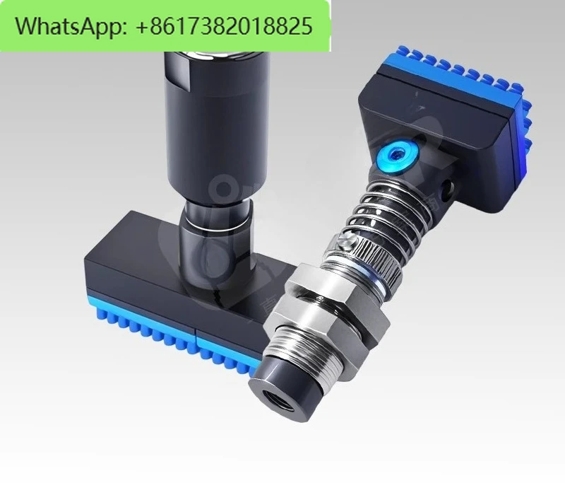 قطعة عمل مسامية للوحة دوائر PCB الصناعية مع قضيب زنبركي مغناطيسي مدمج في كوب شفاط المكنسة الكهربائية أداة شفط خاصة