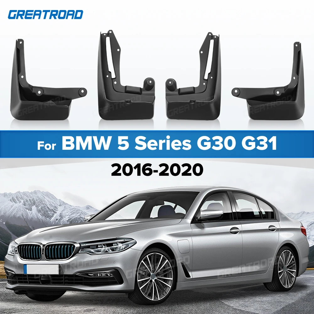 For BMW 5 Series G30 G31 2016 2017 2018 2019 2020 Fender Mudflaps Splash Guards Mudguards Mud Flaps car Accessories