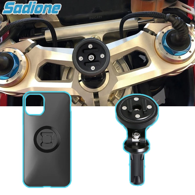 

For Ducati BMW Yamaha Smartphone Stand Anti-vibration For Iphone 11 Pro Case Phone Holder Motorcycle 11Pro Connect Cover Support