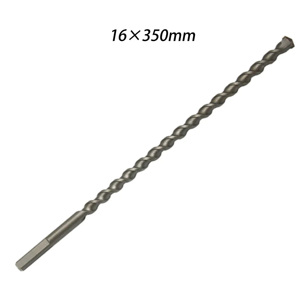 1Pcs 300mm/350mm Long Masonry Concrete Drill Bit Triangle Shank 6mm 8mm 10mm 12mm 16mm Alloy Drill Bits Power Tool Parts