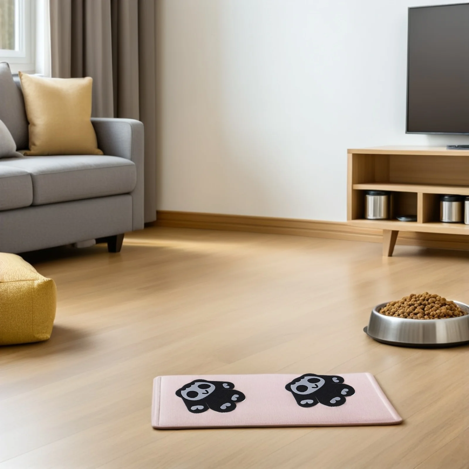 

16Pcs Pet Dog Foot Pads Stickers Lightweight Non-Slip for Traction on Smooth Surfaces Comfortable Extended Wear