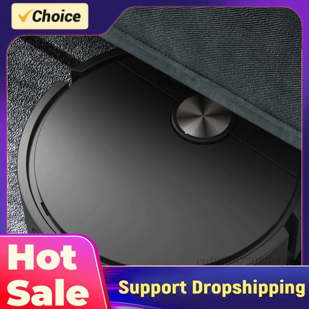 

Робот-пылесос 3-в-1: перезаряжаемый, с функцией влажной уборки, мощное всасывание, компактный, для домашней уборки