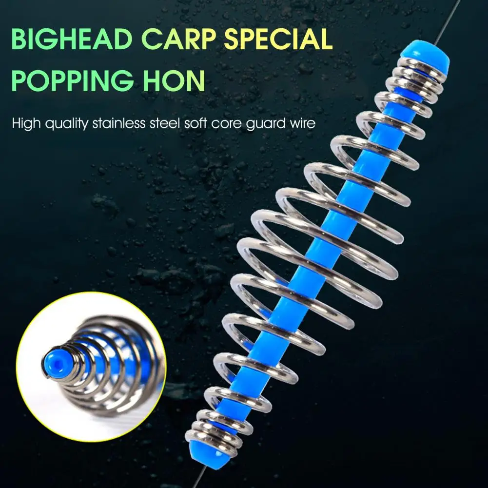 10Pcs Bait Feeder Spring Strong Elasticity Lure Bait Leader Professional Carp Fishing Bait Feeder Cages Holder Fishing Tackle