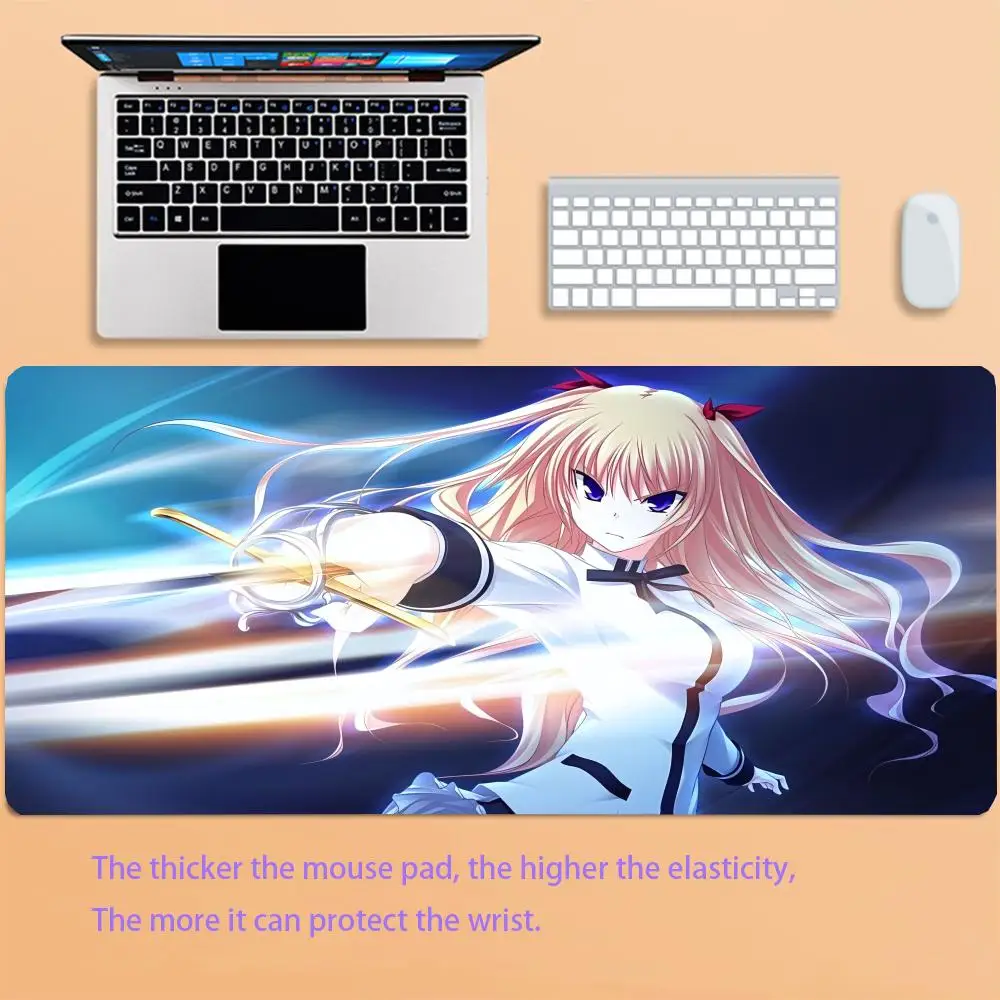 

Popular Anime L-Love me seriously Mouse pad Keyboard Mat Desk For Office Carpet Mouse Carpet Pad Laptop Rubber Mat Pad Mousepad