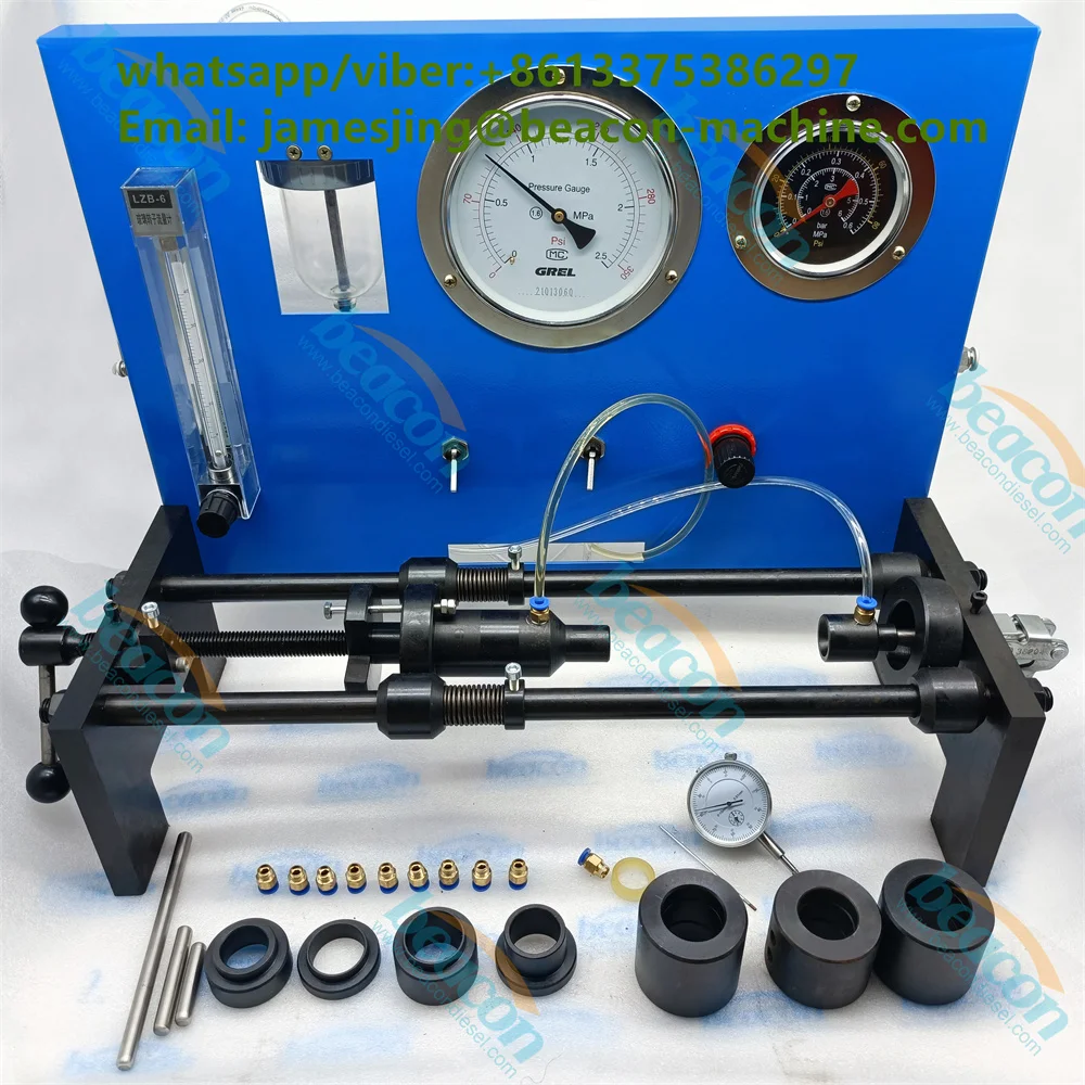 

Global diesel Maintenance Pt301 Diesel Fuel Injector Seal Stand And Pt C-Ummins Injector Leakage Test Bench