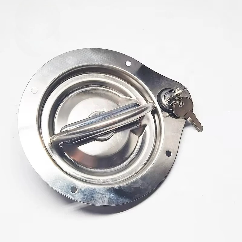 

Stainless Steel New Item Tool Box Handle Folding T Handle Lock Folding Drop Round Locks