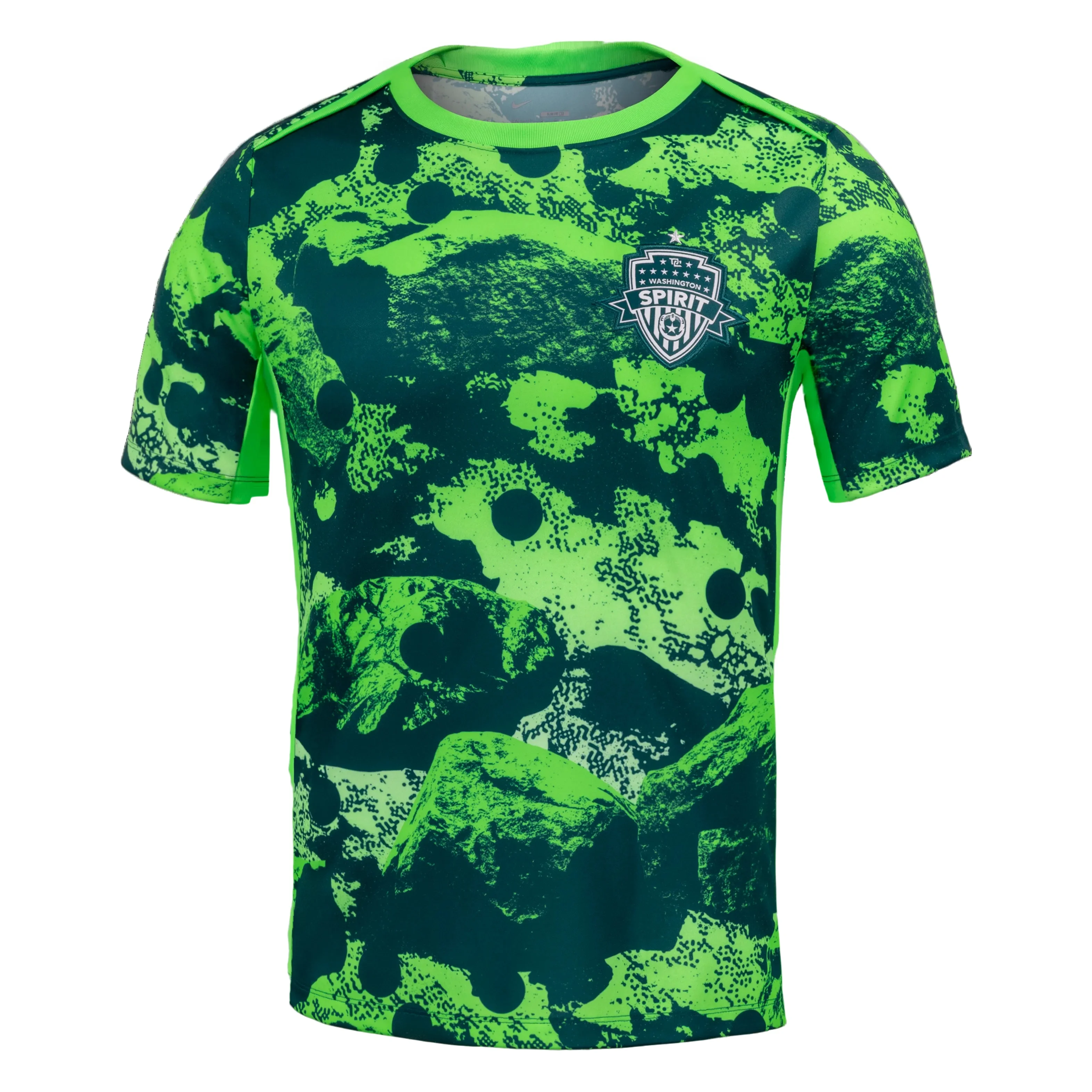 Neues Washington Spirit 3D-Druck-Fußballtrikot, atmungsaktives, schnelltrocknendes Kurzarm-T-Shirt für Herren, passende Familienkleidung – Detail 3