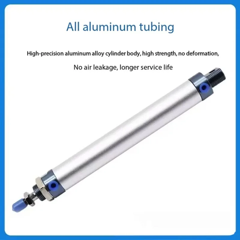MAL Series Aluminum Miniature Cylinders - Lightweight Compact Actuators for Precision Automation