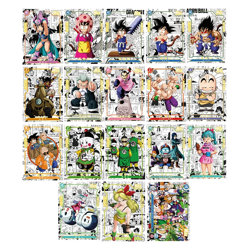 Dragon Ball Homemade Diy Son Goku Piccolo Vegeta Tien Shinhan Lunch Chiaotzu Krillin Android 18 Collection Card Toys Gift view 3