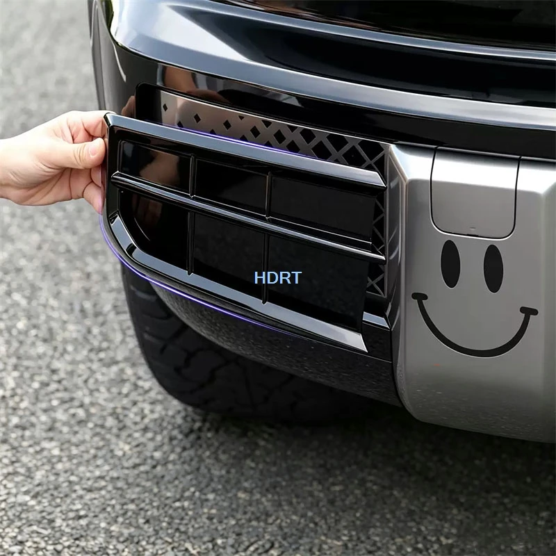 For GWM Haval H10 2026 + Car Styling Front Fog Light Shell Frame Lamp Cover Protector Decoration Accessories Exterior Sticker