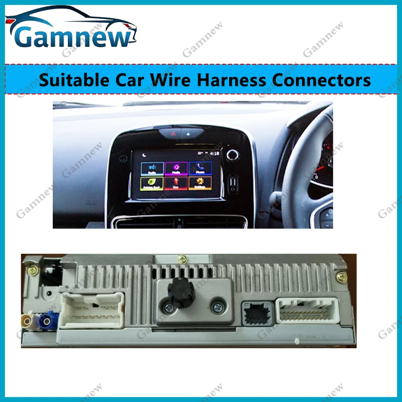 Car 16PIN Android Wire Harness Adapter Canbus Box Decoder For Renault captur Clio 4 Triber Dacia Duster Sandero 2016+