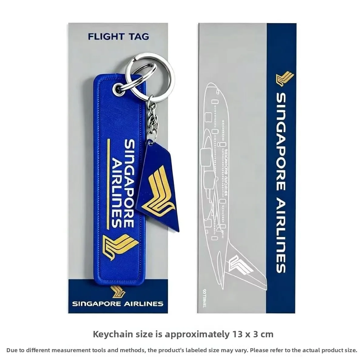 Sinore Airlines Flight Attendant Aviation Keychain Bag Accessory Pendant Memorial Aircraft Model Toy Gift for Her