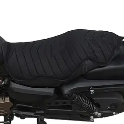1pcs Motorcycle Seat Cushion Sunscreen Motorcycle Air Seat Pad Waterproof Breathable Double Seat Cushion For Riding Accessories