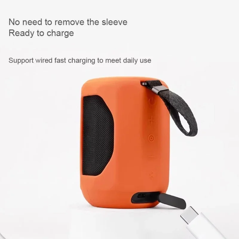 Portable Silicone Speaker Protective Sleeve For Xiaomi Speaker Mini ASM01A Shockproof&Dustproof Cover Case