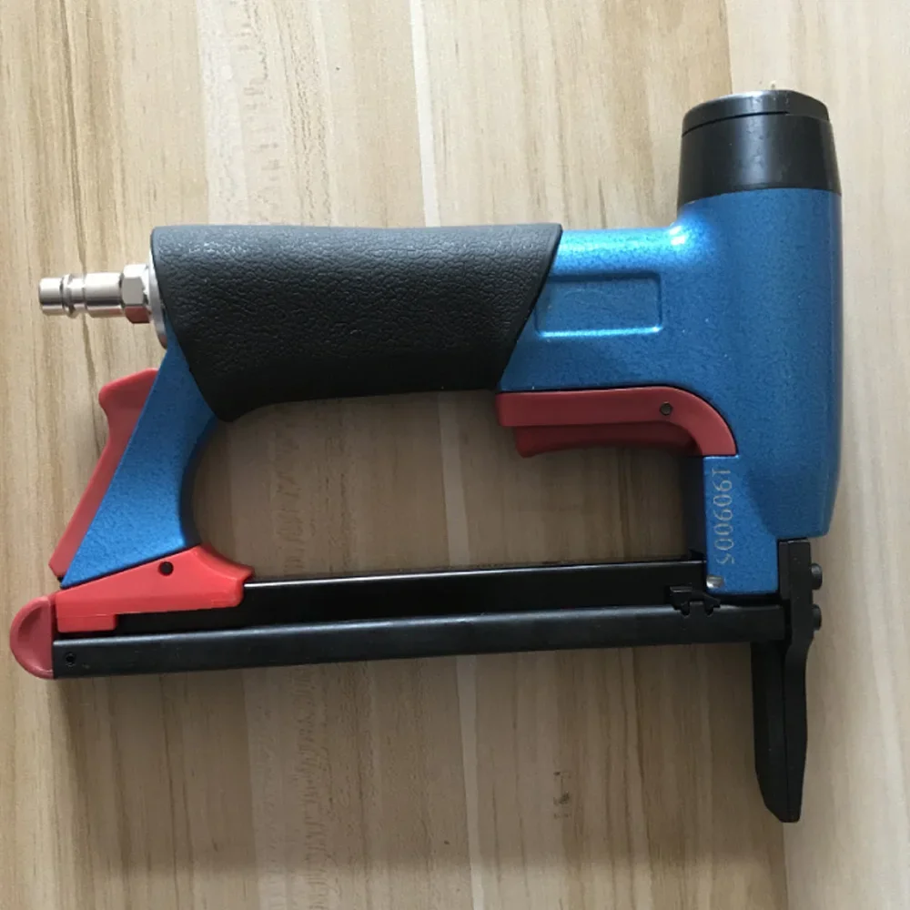 FS8016LN Gaga Long Nose Fine Wire Air Stapler Gun BEA Type Gas Nailer Pneumatic U-type Pneumatic Strip Nail Gun Staple