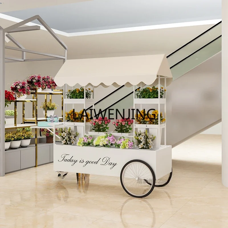 HLZ greenhouse display rack Flower booth display rack