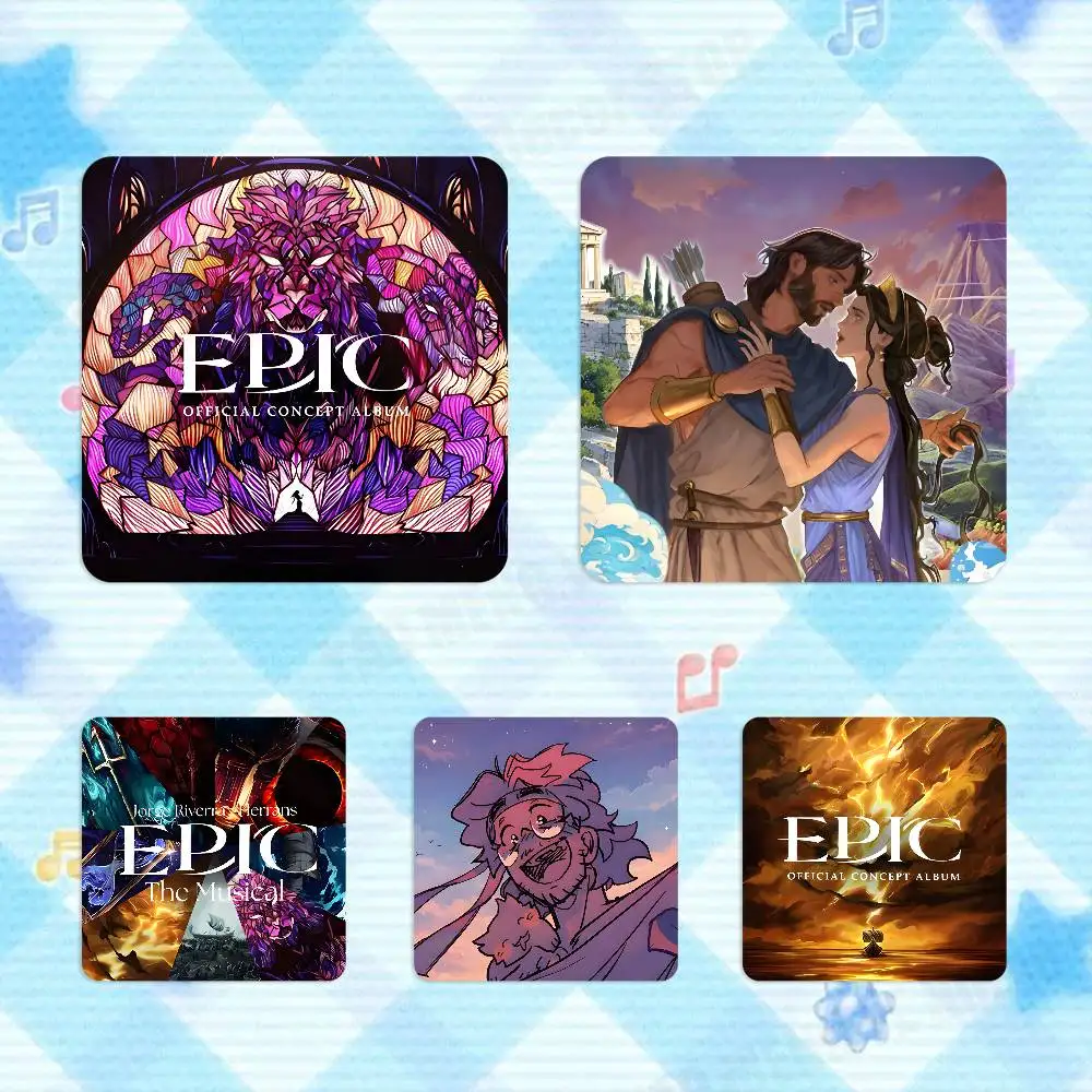 

EPIC The Musical Cartoon Fridge Magnetic Magnet PVC Memorial Decor for Family Friends Students Adults
