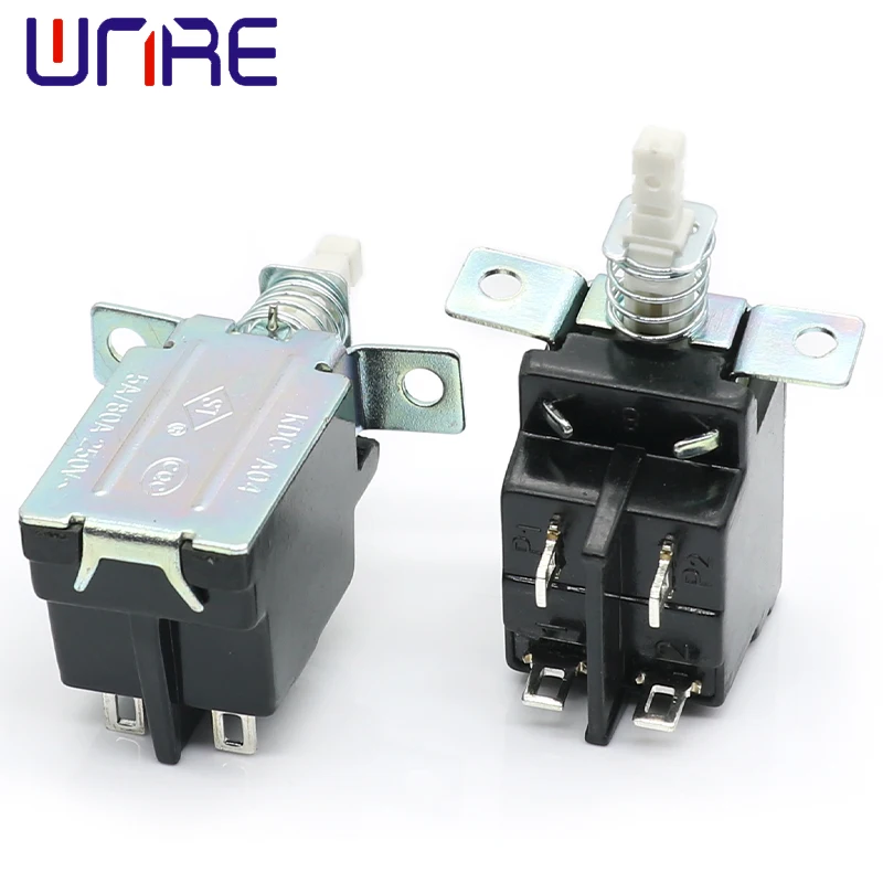 KDC-A04-002(25-2) Power Switch Button Home Appliance Range Hood TV Switch With Spring Self-locking Button Accessories