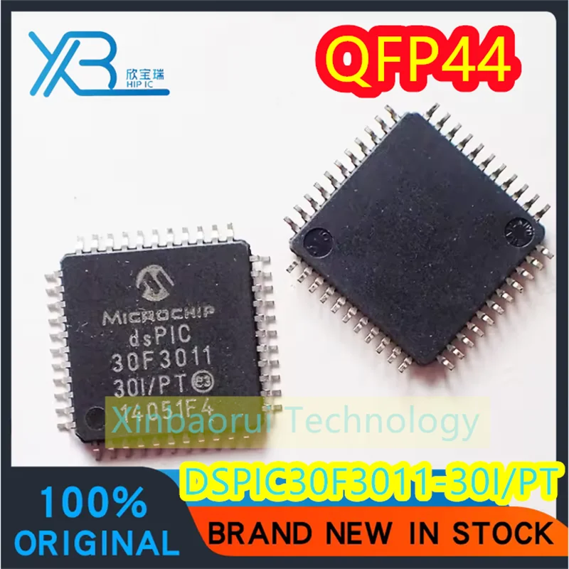 (4/20pieces) DSPIC30F3011-30I/PT DSPIC30F3011 microcontroller QFP-44 new original electronics spot