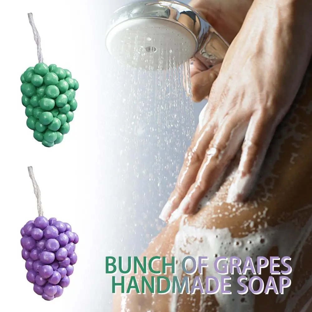 العنب اليدوية الصابون زيت طبيعي الصابون دش العناية بالوجه العطر الإبداعي الصيف المنزل الاستحمام منتجات الجسم تنظيف Sp Z9G7