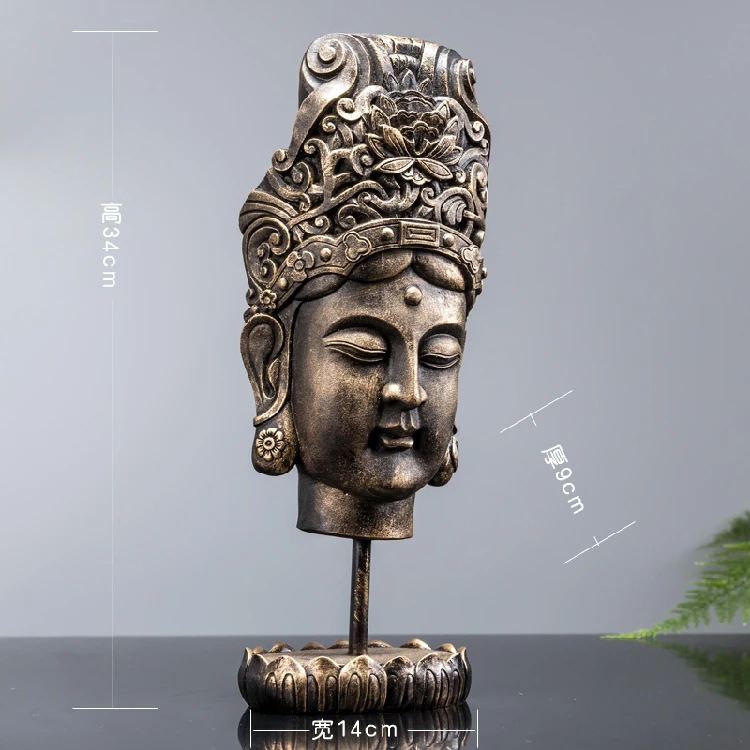 TOP efficacious HOME family Protection Talisman-  Mazu Goddess Goddess of the Sea Retro Ornamental Buddha FENG SHUI ART statue