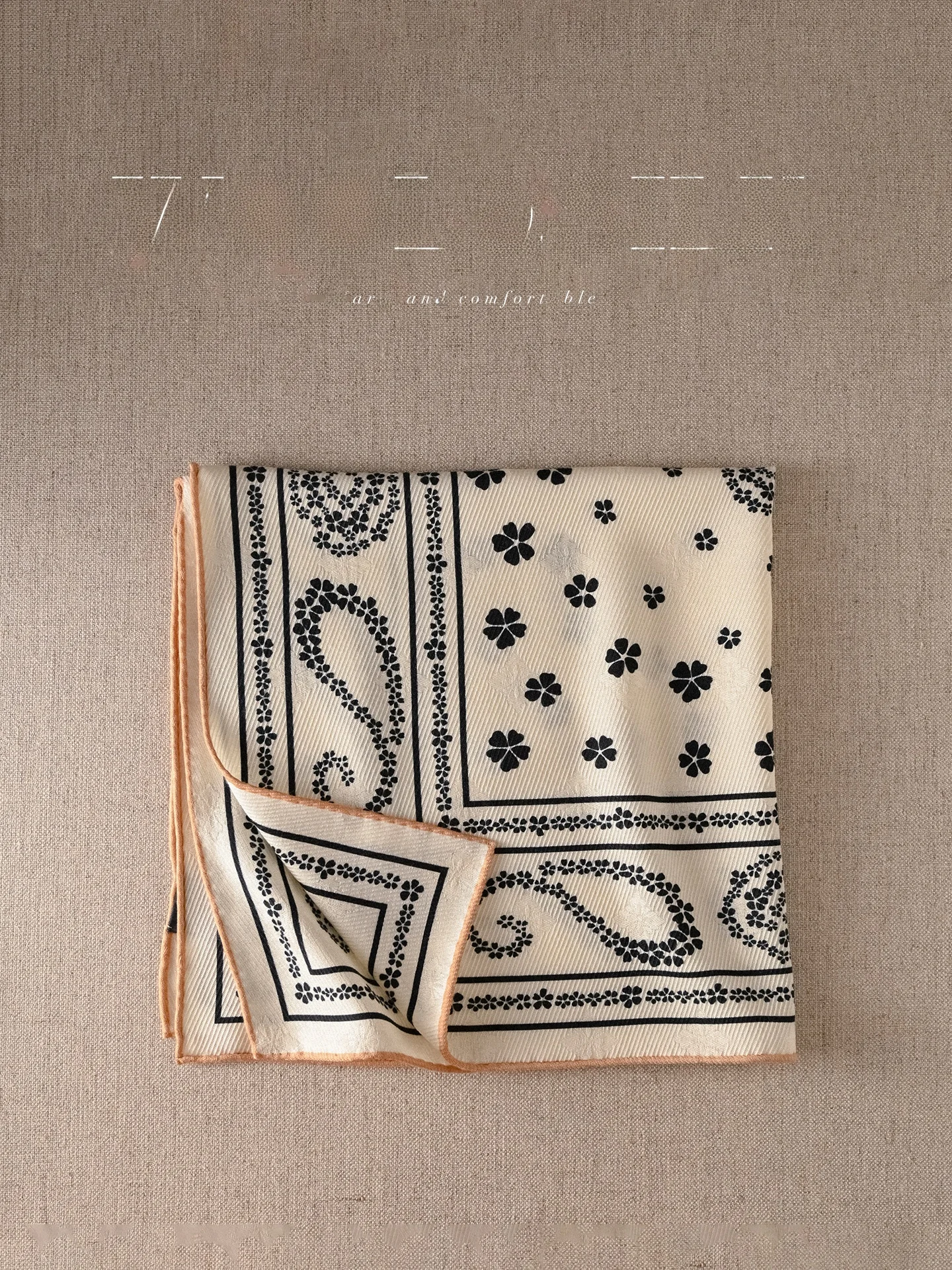 elegant-silk-wool-scarf-women's-new-2026-spring-summer-neck-protection-scarf-high-end-feel-square-scarf-floral-pattern