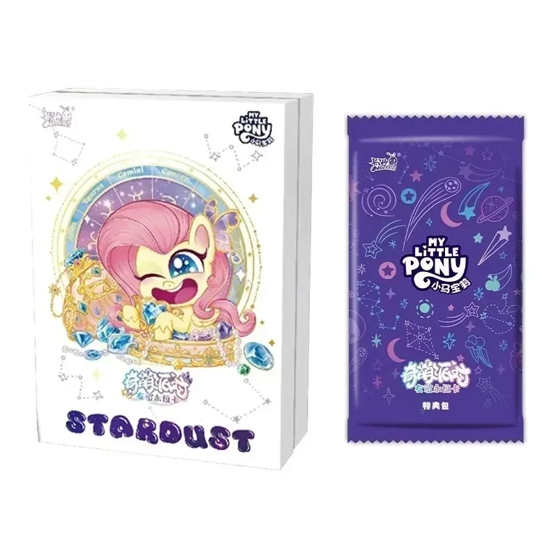 NIEUWE KAYOU My Little Pony Kaarten Engels Goede Maanlicht Sterren Leuke Schaduw Cadeaudoos serie Schattige Anime Verzamelkaarten Speelgoed Cadeaus