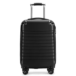 (88) Customized Fashionable Trolley Case with Universal Wheels and Abs Zipper Boarding Case