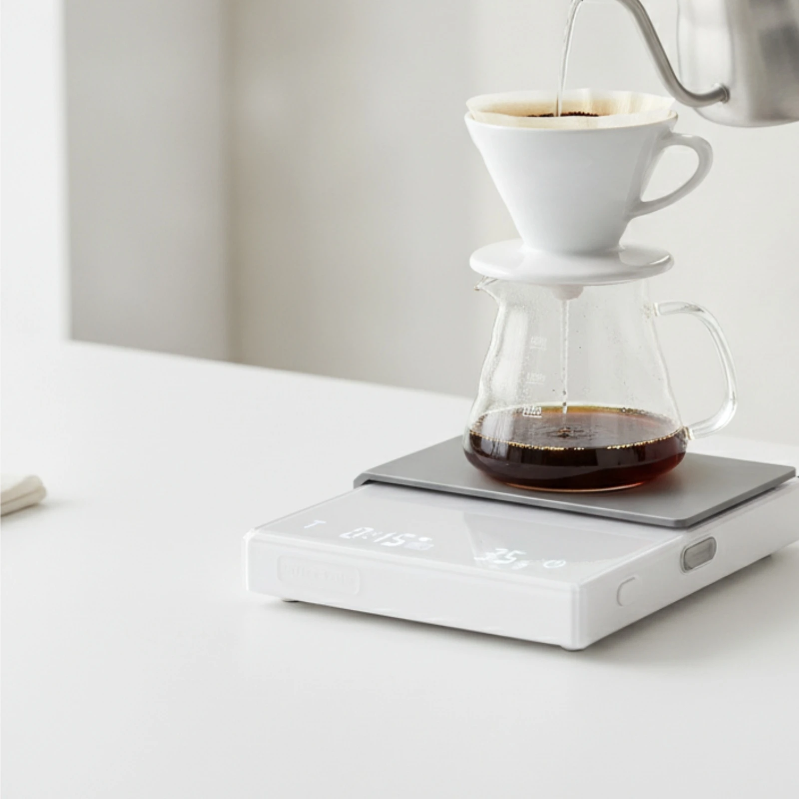 Espresso Scale with Timer Mini Digital Coffee Scale Portable Ultra-Slim for Baristas, Pour over, Travel