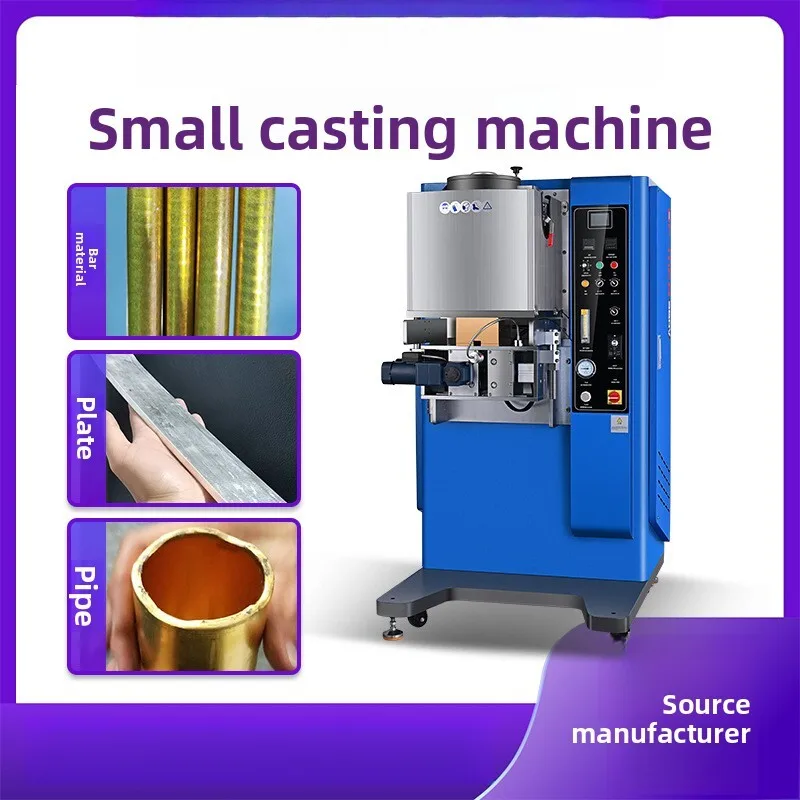 

Small Oxygen-Free Downward Pulling High-Density Gold Silver Bar And Tube Equipment Wire Copper Rod Ingot Casting Machine