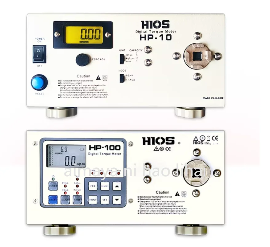 Electric Batch Torque Tester Digital Torque Meter Wind Batch Wrench Calibration HP-100 250 High Precision HIOS New