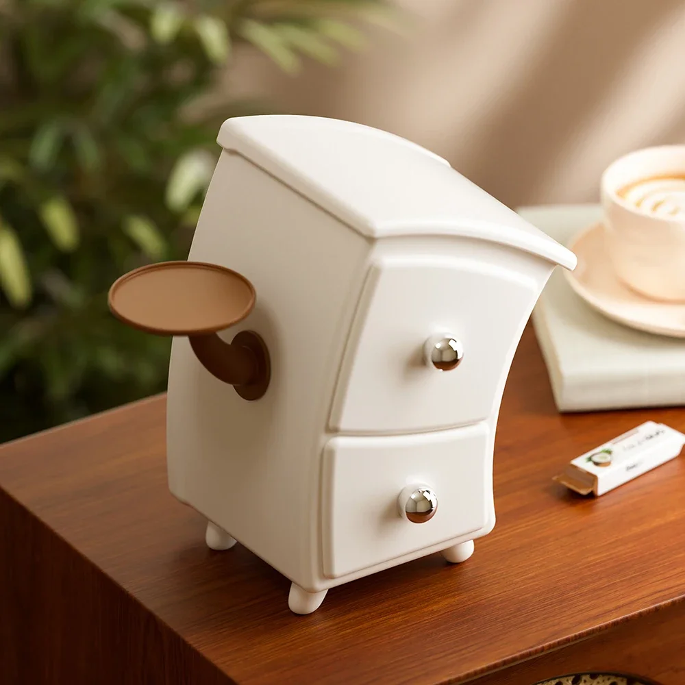 Creative Desktop Storage Box Cute Shape Living Room Table Ornament Sundries Small Items Organizing Box Housewarming Gifts
