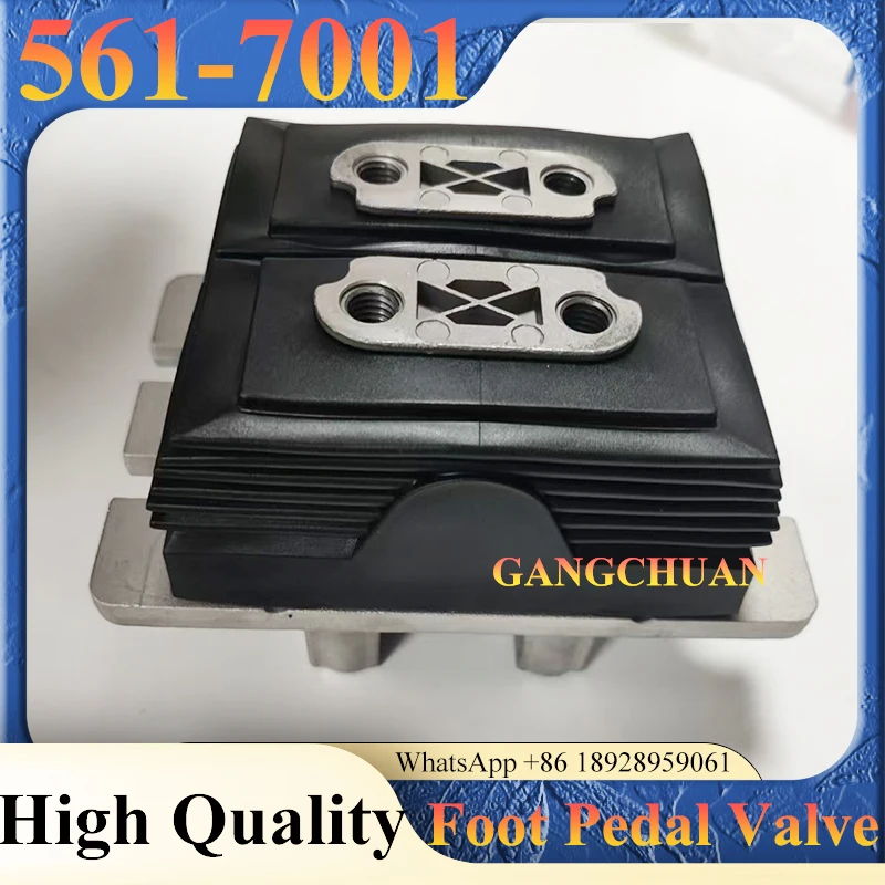 

Foot Pedal Valve 5617001 Excavator Spare Parts Pilot Valve 561-7001 Control for 312GC 315GC