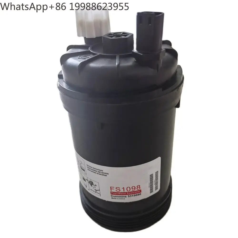 FS1098 Fuel Filter For Fleetguard  Engine B6.7 L9 ISL8.9 FH21462 5308722 5319680 FS20038 Fuel Water Separation Filter
