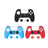 Dobe TP5-0559 Anti Slip Silicone Case For PS5 Joystick 2 Thumb Grips Soft Protective Skin Cover For PS5 Controller Rubber Case