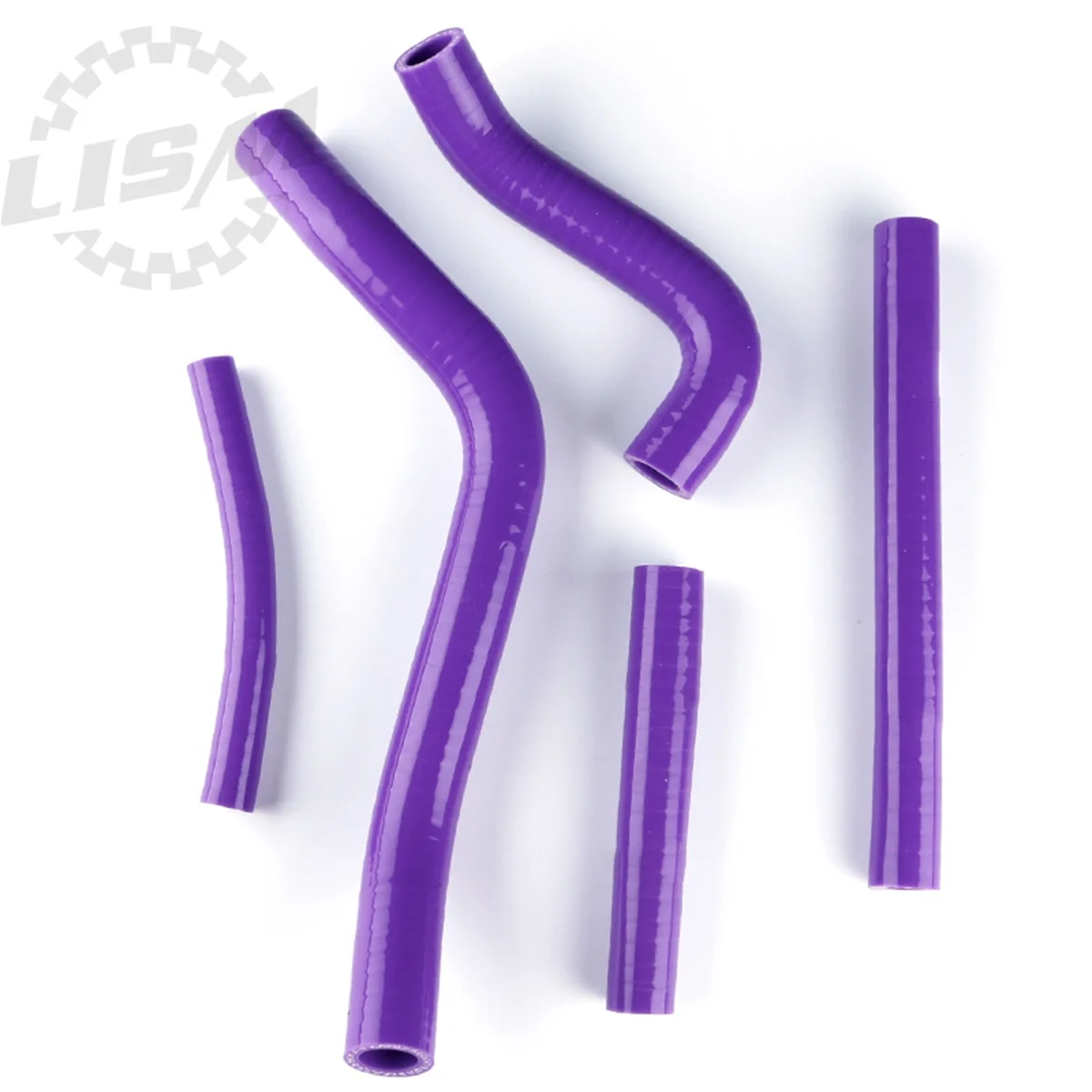 5PCS For 1996-2000 Suzuki RM250 RM 250 Motorcycle 1997 1998 1999 Silicone Radiator Coolant Hose Kit Pipe Replacement Parts 3PLY