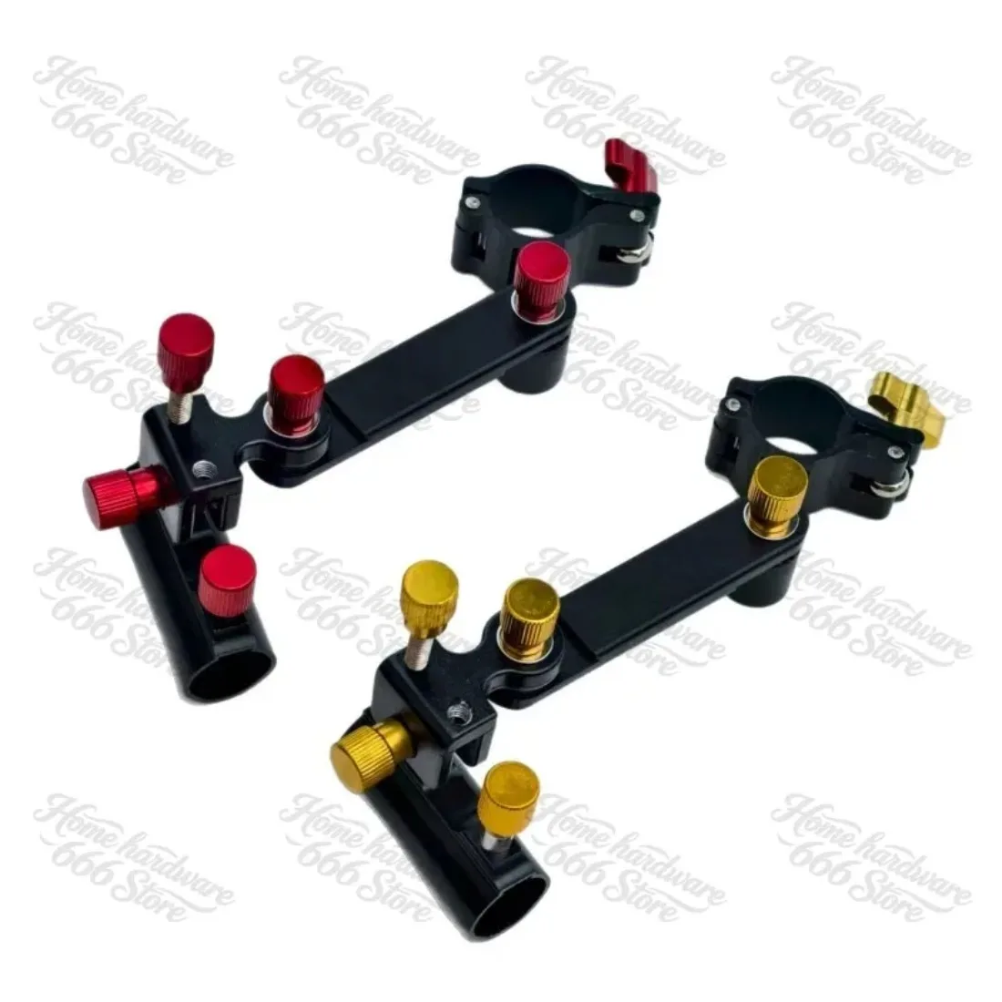Rotatable Corner Fishing Chair Rod Holder Accessories Extended Large‑Size Rod Mount, Left‑Right Hand Universal Rod Rest